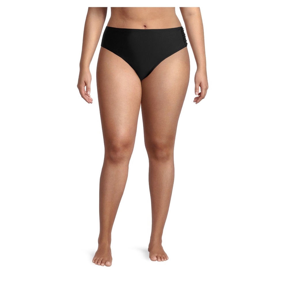 Women’s Bikini Swim Bottoms from No Boundaries Size 3X Black